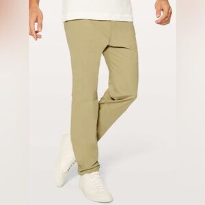 Lululemon Men’s Commission Pant Slim *Warpstreme 34"- Tofino Sand/ Size 36